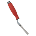 Stainless Steel Edging Trowel with Rubber Handle 12mm