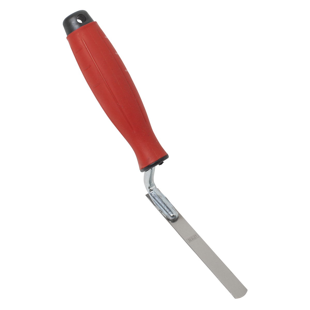 Stainless Steel Edging Trowel with Rubber Handle 12mm