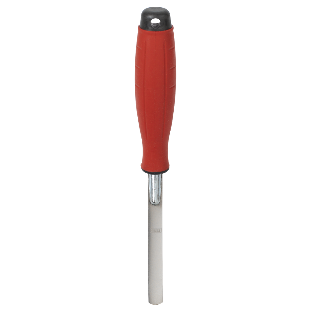 Stainless Steel Edging Trowel with Rubber Handle 12mm