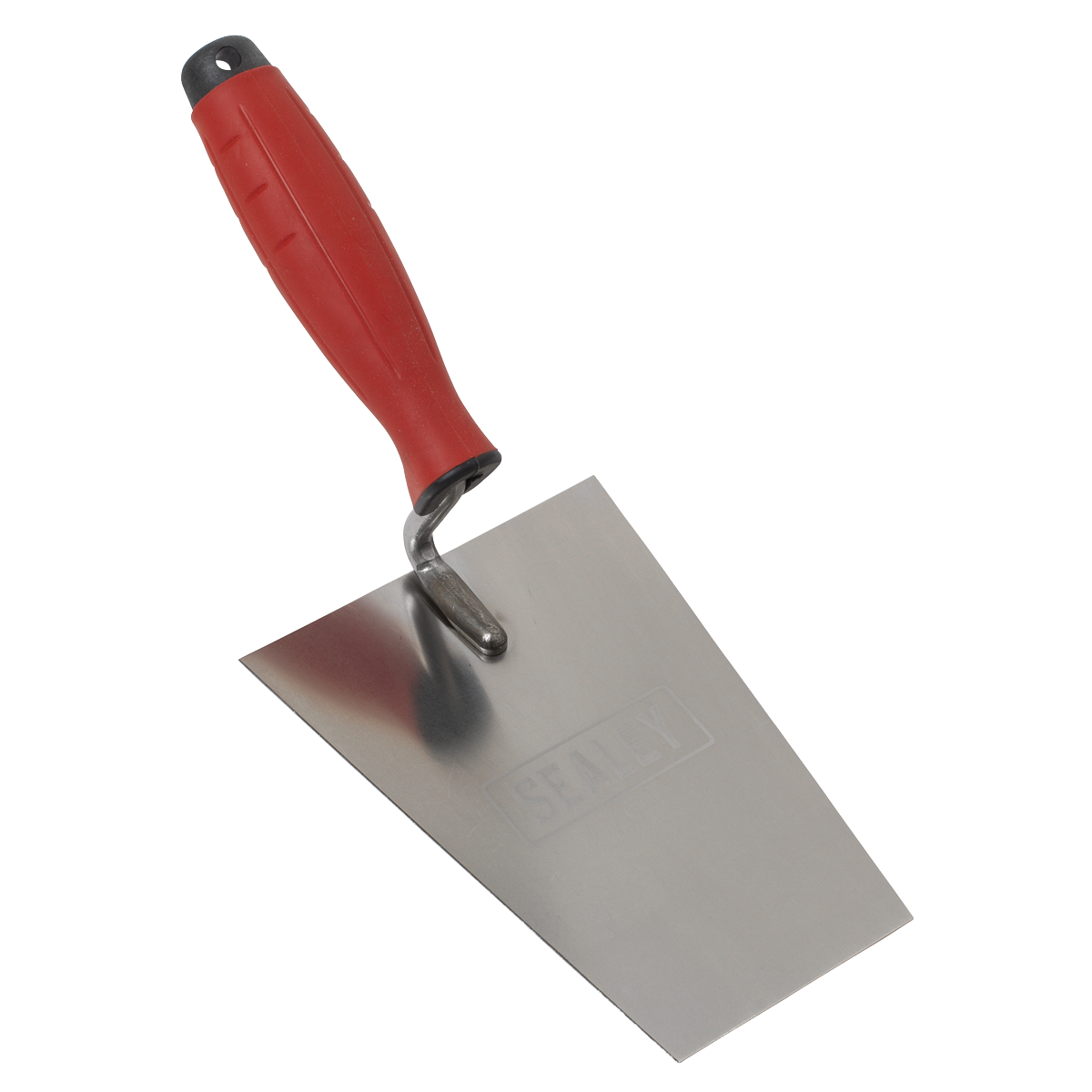 Stainless Steel Masonry Trowel with Rubber Handle 160mm
