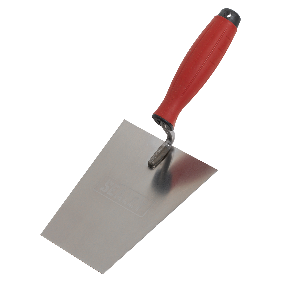 Stainless Steel Masonry Trowel with Rubber Handle 160mm