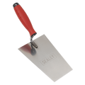 Stainless Steel Bucket Trowel with Rubber Handle 180mm