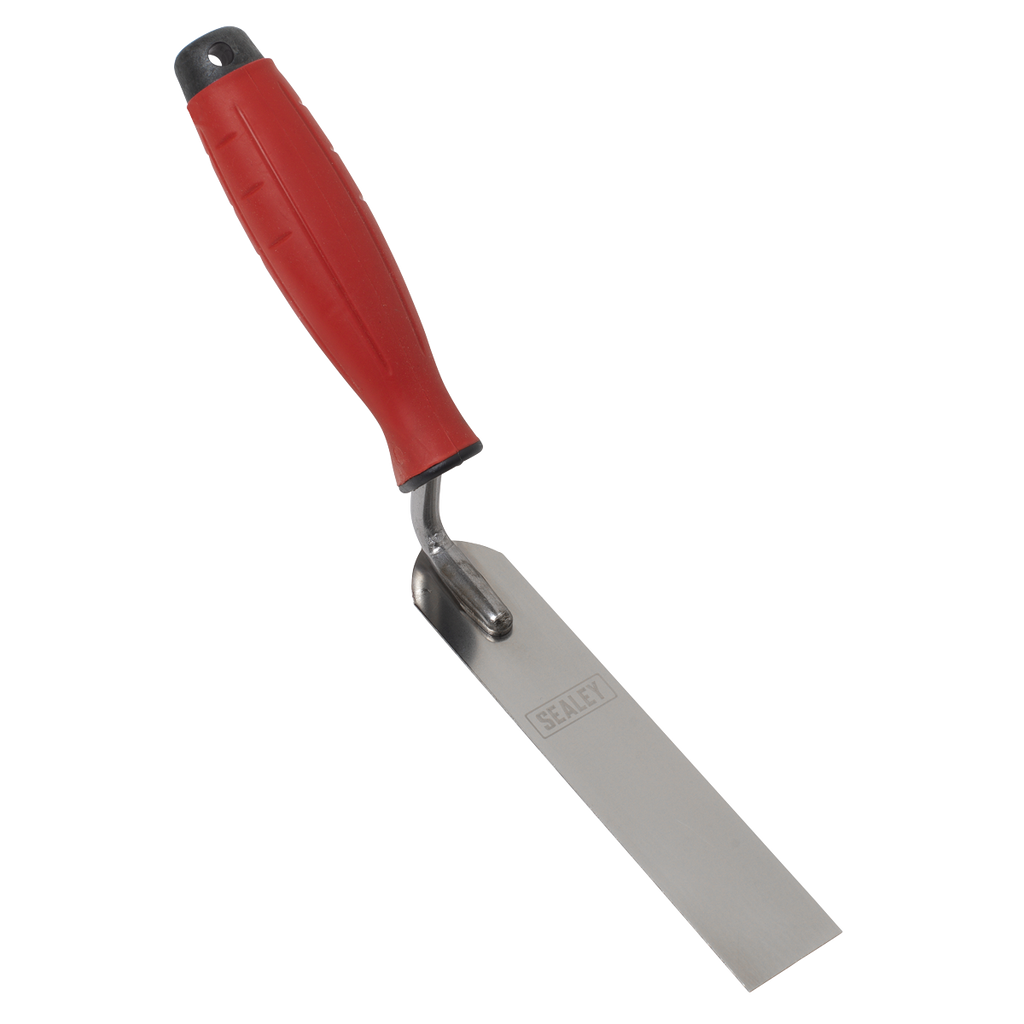 Stainless Steel Finishing Trowel with Rubber Handle 30 x 160
