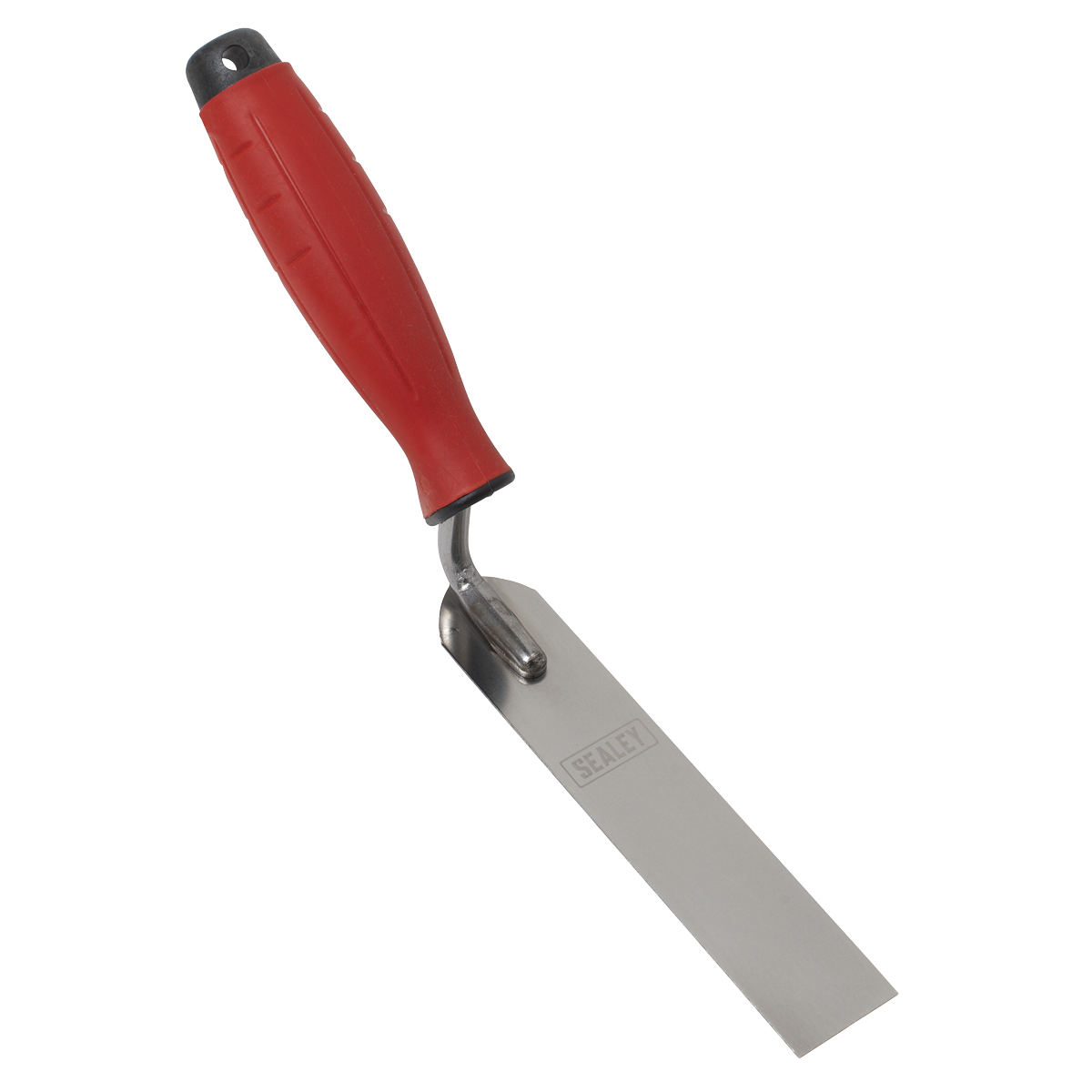 Stainless Steel Finishing Trowel with Rubber Handle 30 x 160mm
