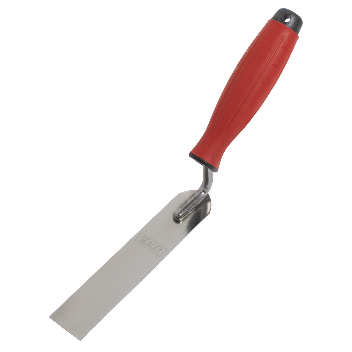 Stainless Steel Finishing Trowel with Rubber Handle 30 x 160mm
