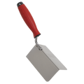 Stainless Steel External Corner Trowel with Rubber Handle 12