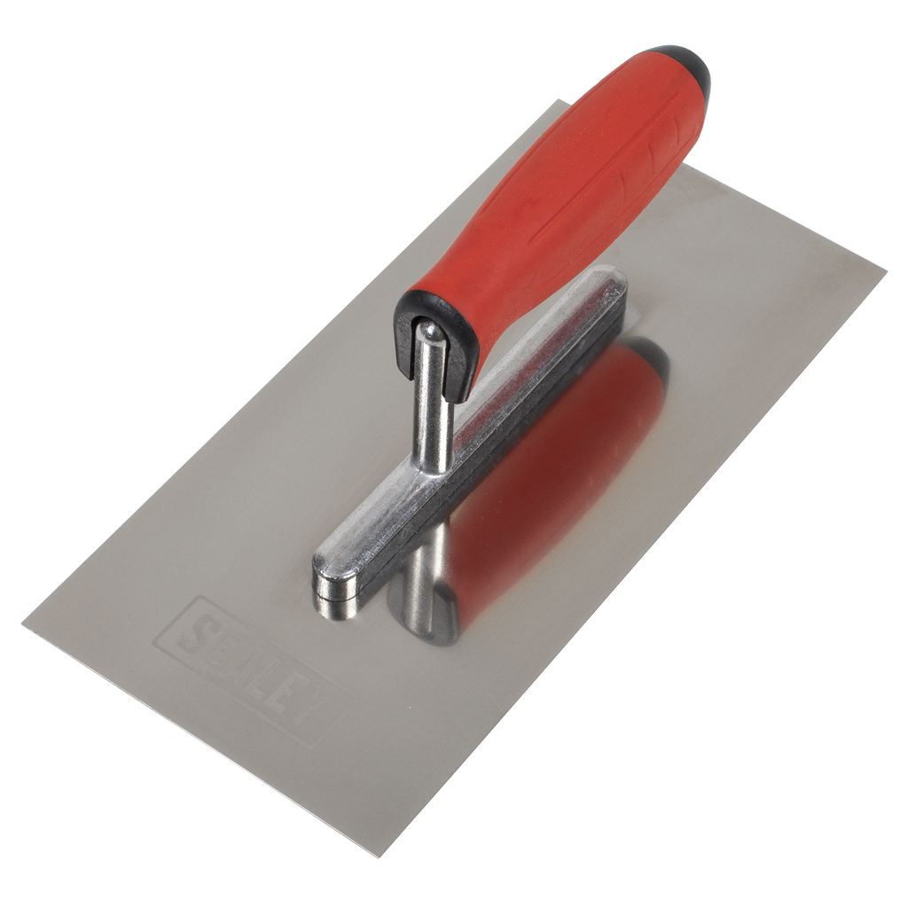 Stainless Steel Plastering Trowel with Rubber Handle 270mm
