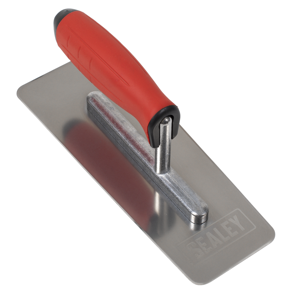 Stainless Steel Venetian Trowel with Rubber Handle 240mm