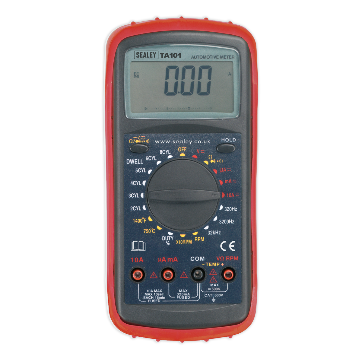 12-Function Digital Automotive Multimeter