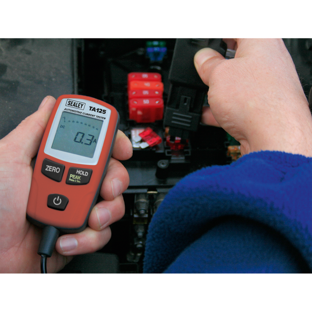 Automotive Current Tester Mini, Standard & Maxi Blade Fuses