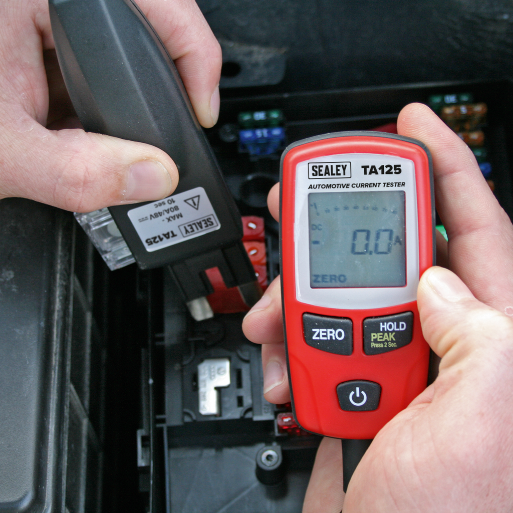 Automotive Current Tester Mini, Standard & Maxi Blade Fuses