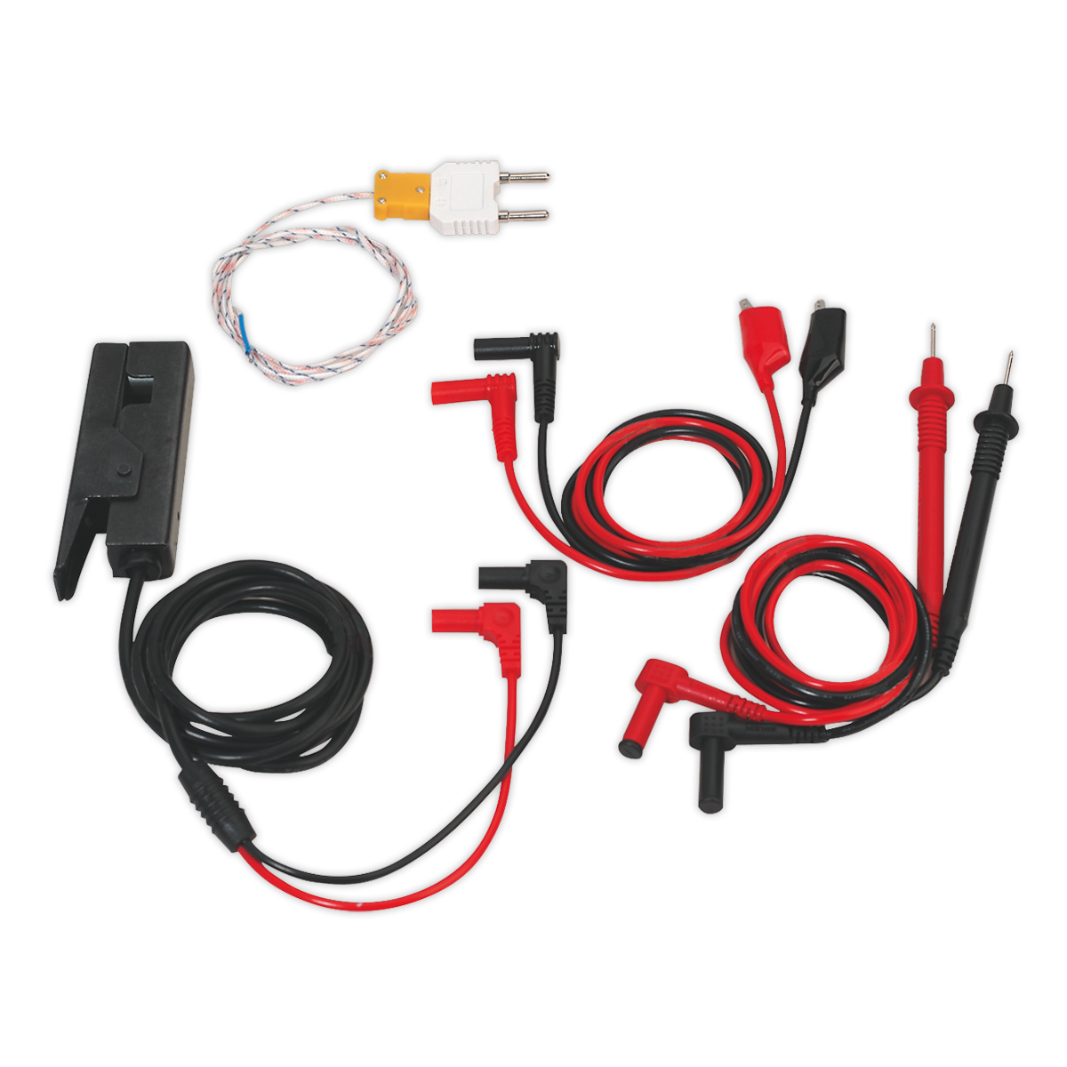 13-Function Digital Automotive Multimeter with Inductive Coupler