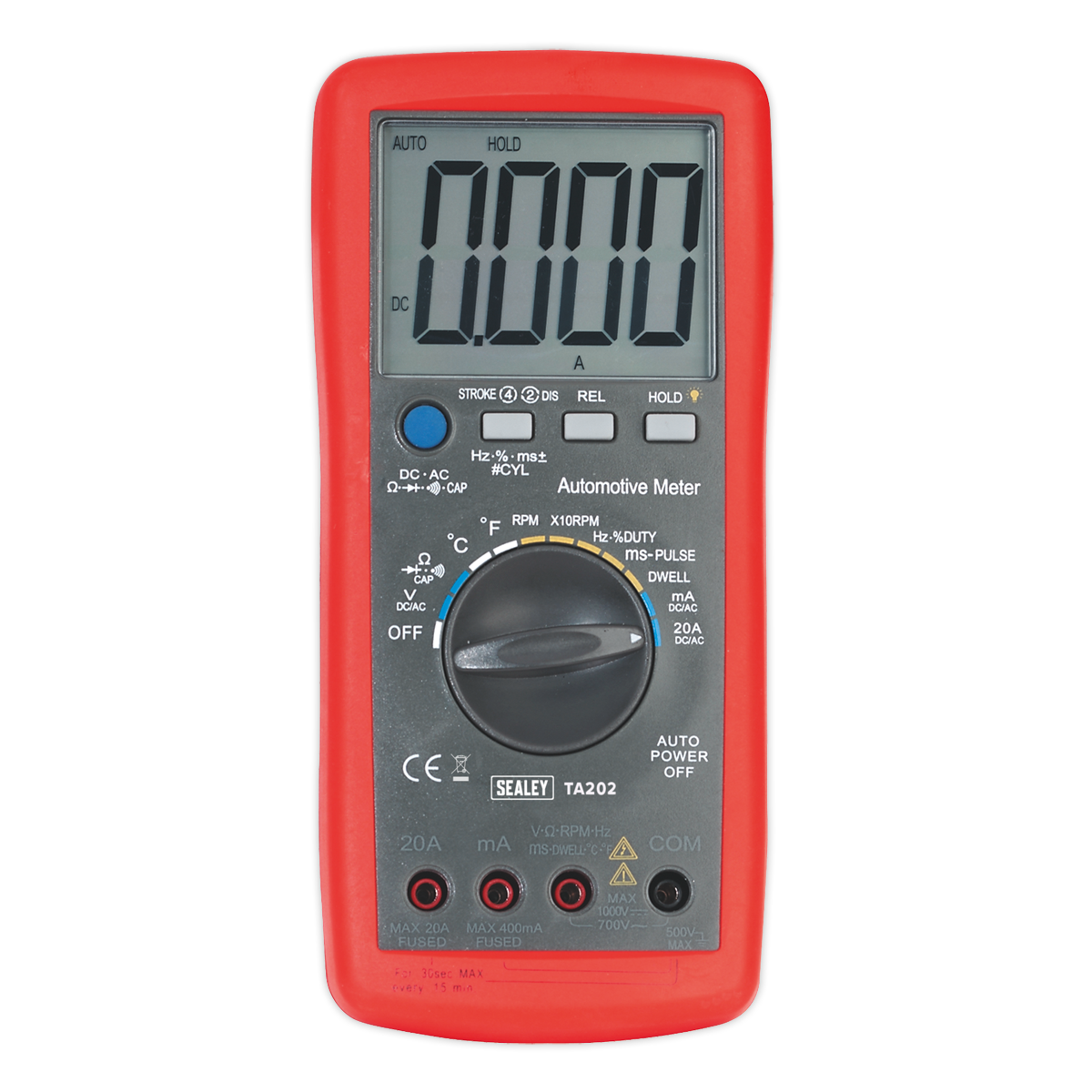 14-Function Digital Automotive Multimeter with Inductive Cou