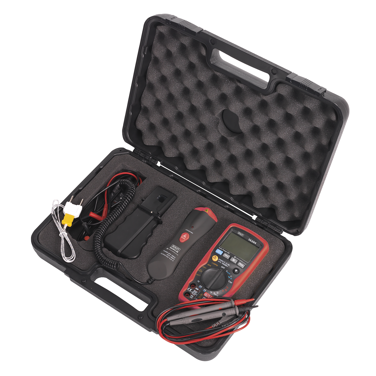 15-Function Digital Automotive Multimeter with Inductive Cou