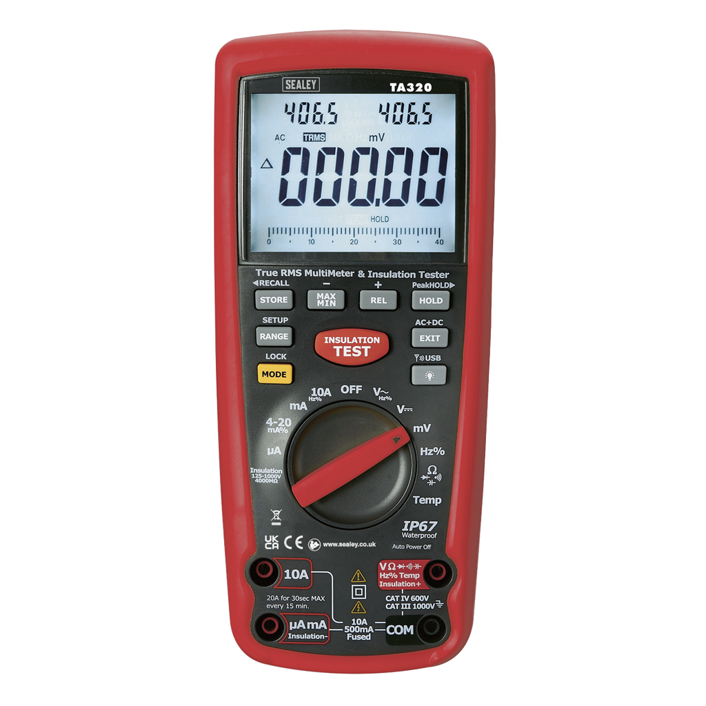 Digital Automotive Multimeter/Insulation Tester for Hybrid/Electric Vehicles