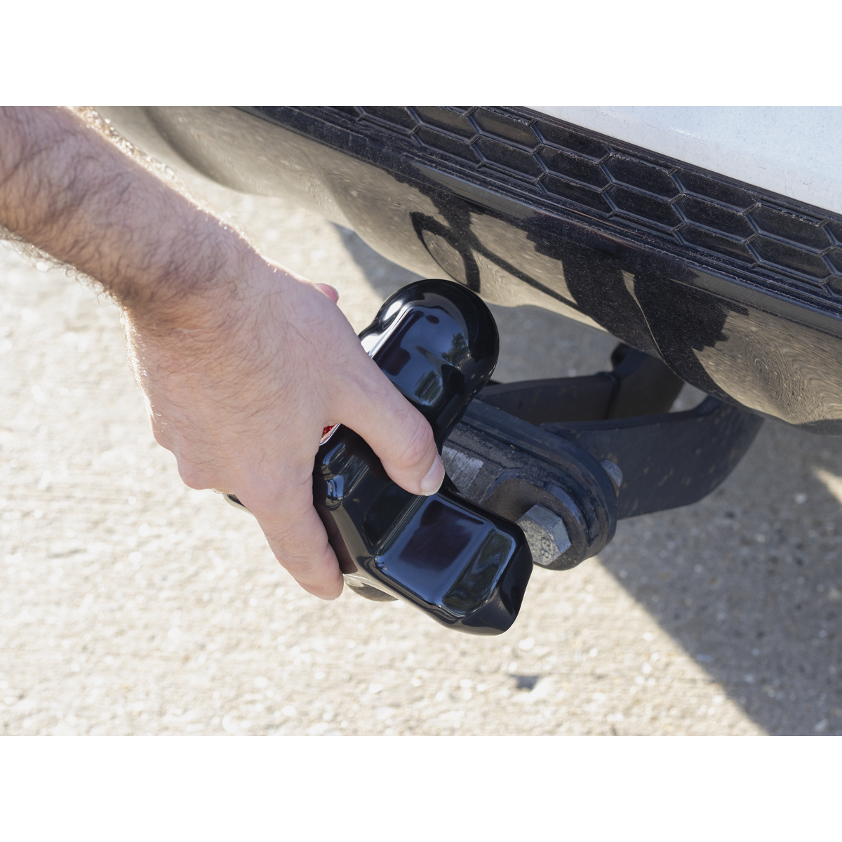 Tow-Ball Cover PVC with Reflector