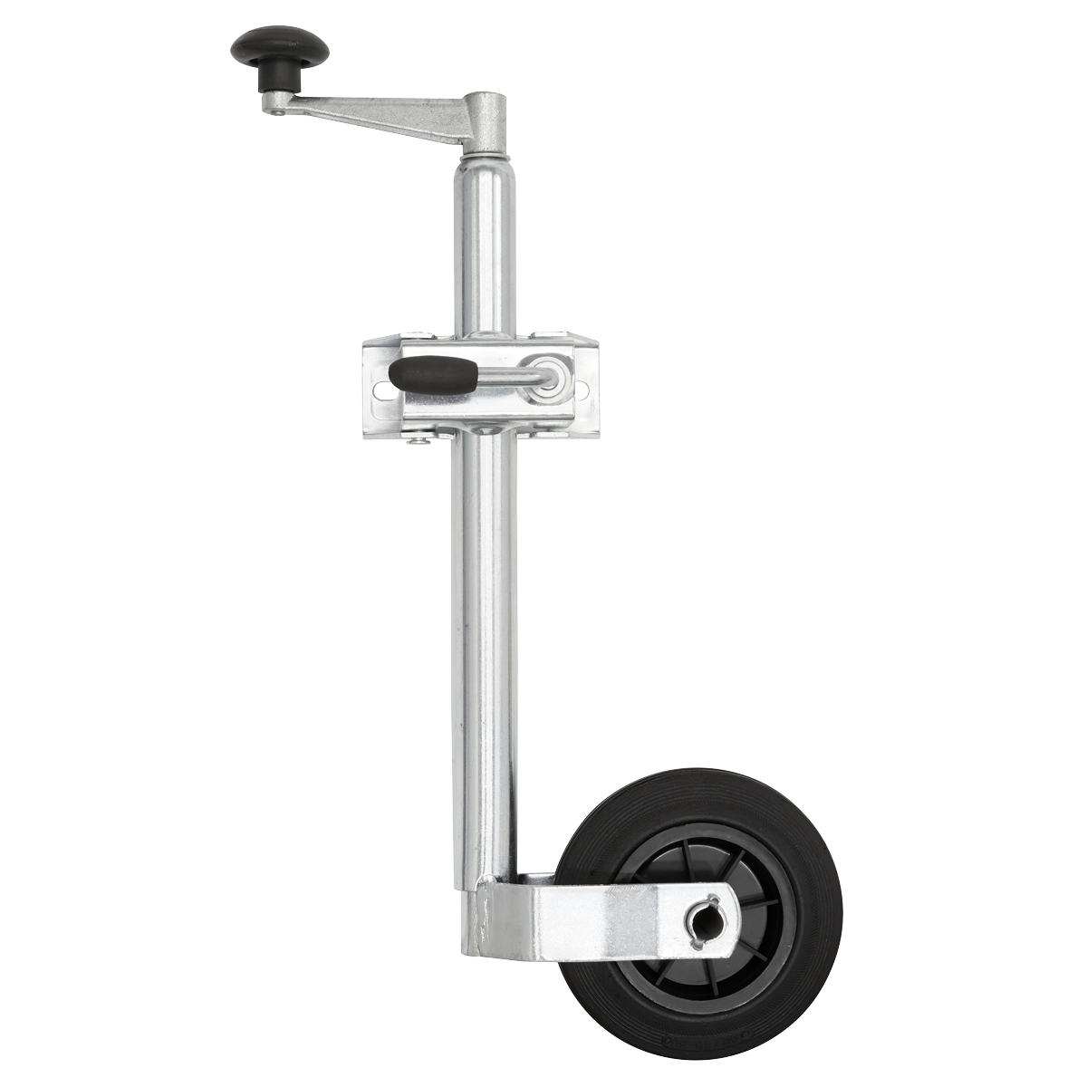 Jockey Wheel & Clamp 35mm - 150mm Solid Wheel
