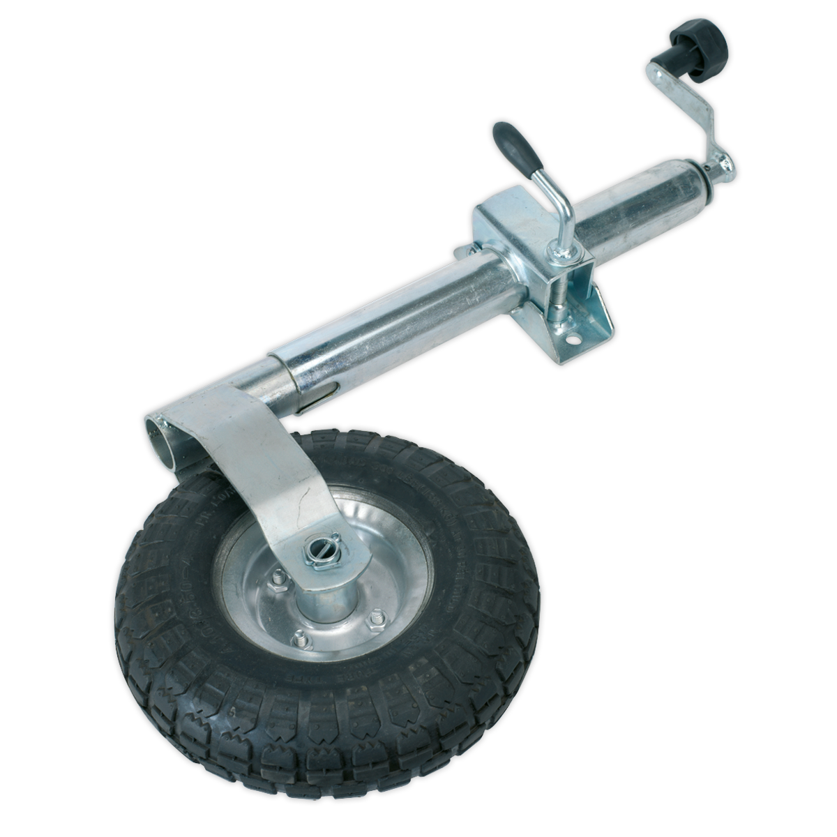 Jockey Wheel & Clamp 48mm - 260mm Pneumatic Wheel
