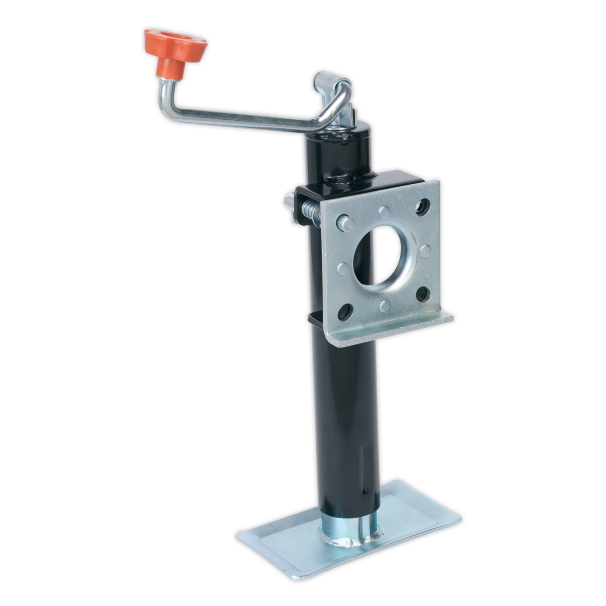 Trailer Jack with Weld-On Swivel Mount 250mm Travel - 900kg