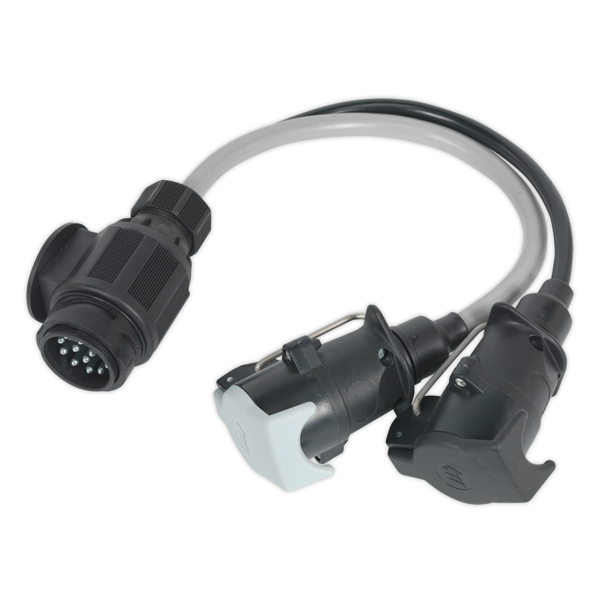 Conversion Lead 13-Pin Euro to 7-Pin N & S Type Plugs 12V