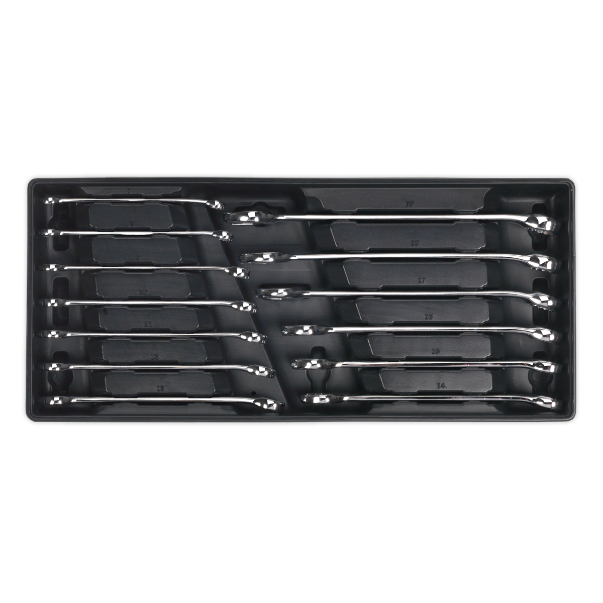 Premier Combination Spanner Set with Tool Tray 13pc