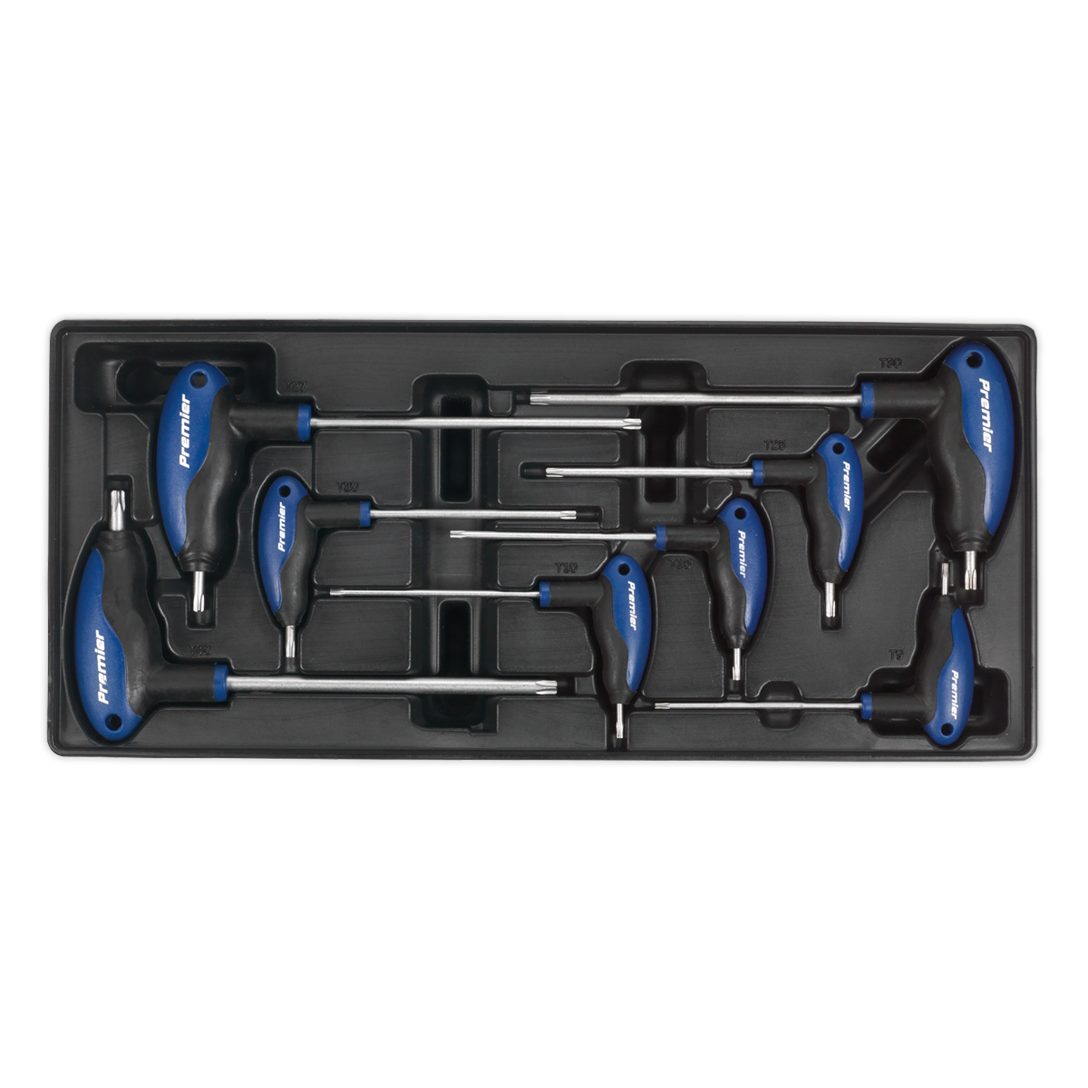Premier T-Handle TRX-Star* Key Set with Tool Tray 8pc