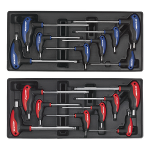 Superline PRO® Tool Chest Combination 14 Drawer with 1179pc Tool Kit - Blue