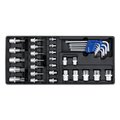 Premier TRX-Star* Key, Socket Bit & Socket Set with Tool Tra