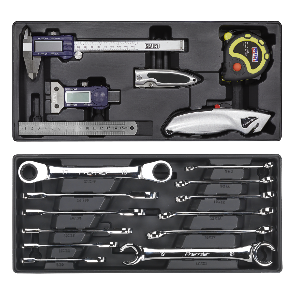 Superline PRO® Tool Chest Combination with 1179pc Tool Kit, 14 Drawer