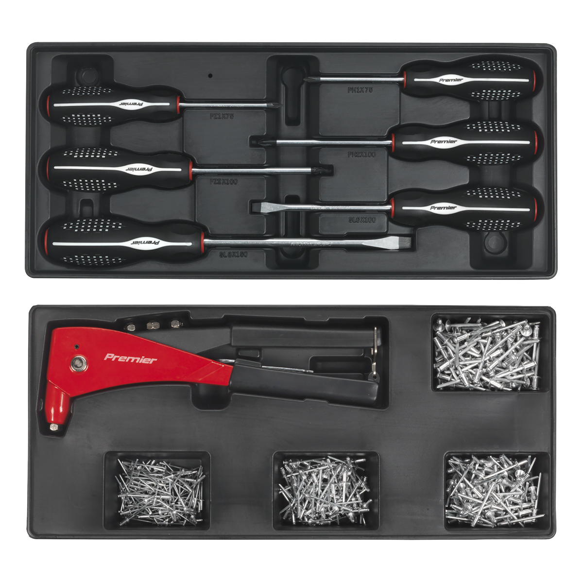Superline PRO® Tool Chest Combination with 1179pc Tool Kit, 14 Drawer