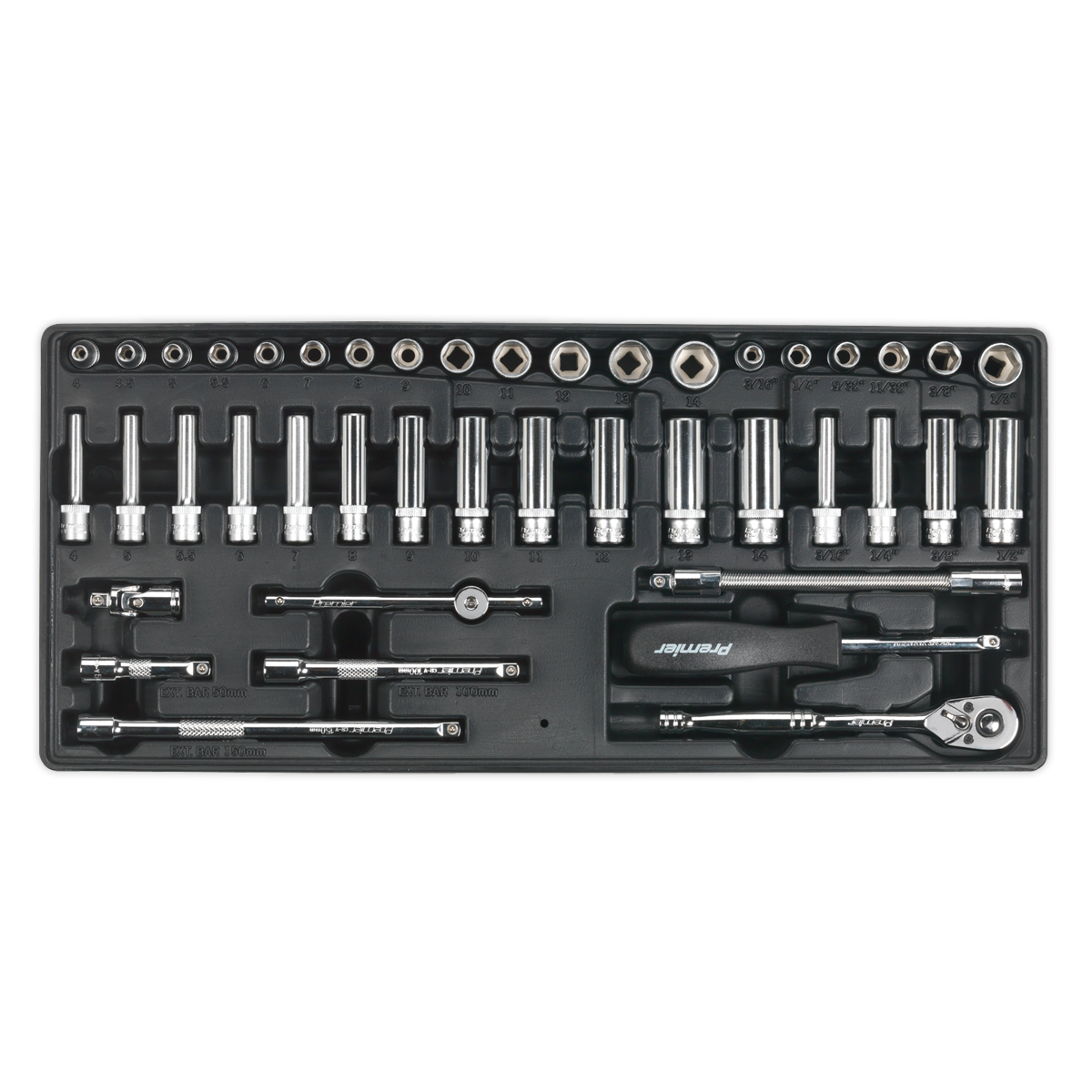 Premier™ Topchest & Rollcab Combination with Tool Kit, 14 Drawer (APTTC02)