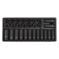 Premier Impact Socket Set with Tool Tray 1/2"Sq Drive 28pc