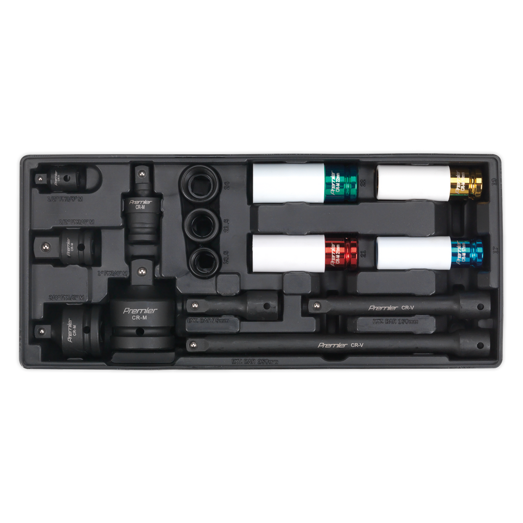 Premier™ Topchest & Rollcab Combination with Tool Kit, 14 Drawer (APTTC02)
