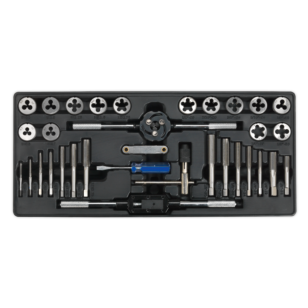 Premier Tap & Die Set with Tool Tray 33pc