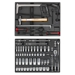 Superline PRO® Tool Chest Combination 14 Drawer with 1179pc Tool Kit - Blue