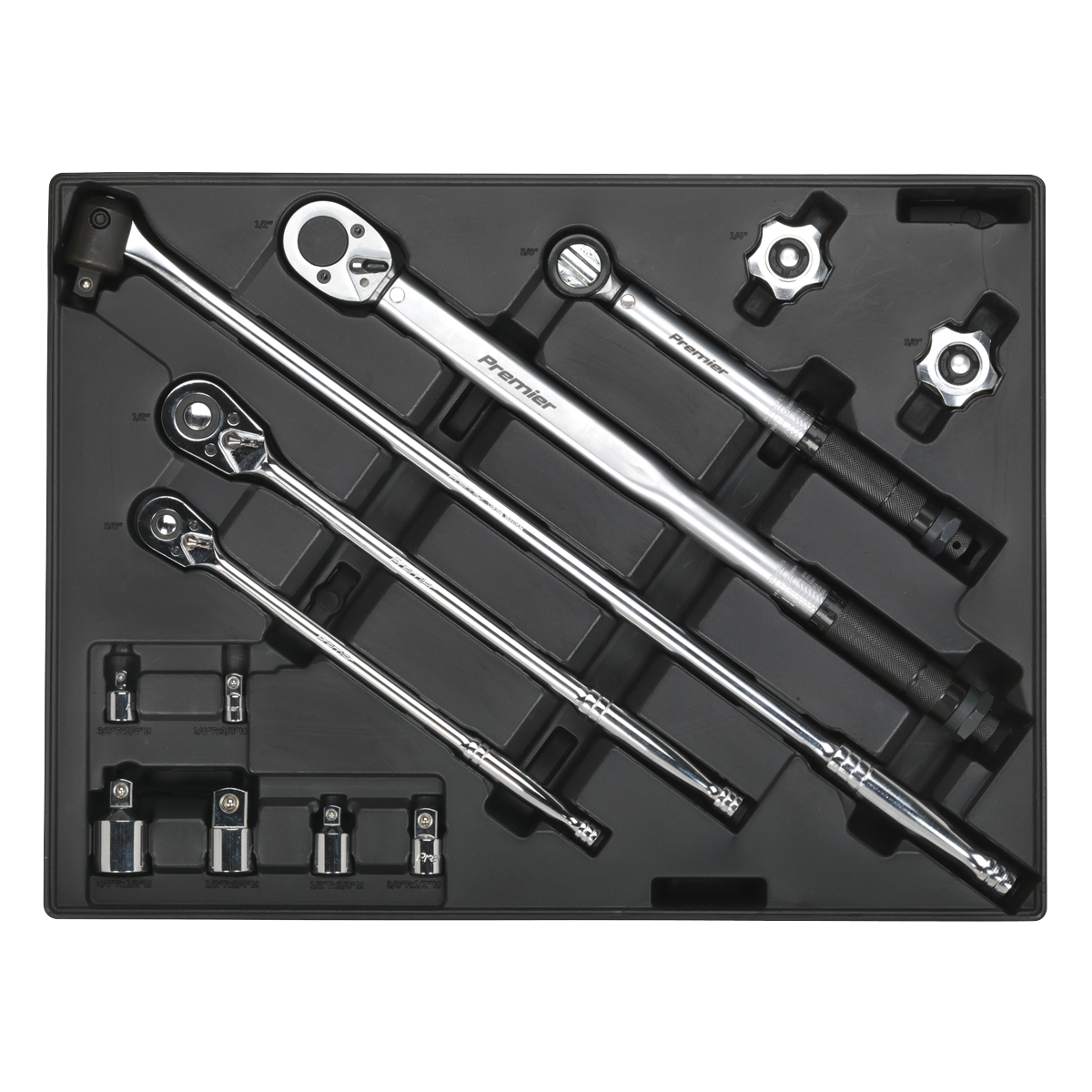 Premier™ Topchest & Rollcab Combination with Tool Kit, 14 Drawer (APTTC02)