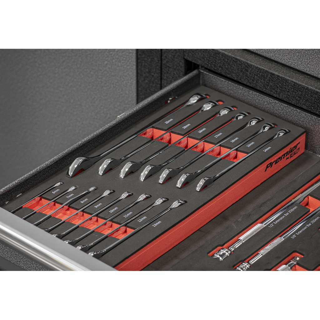 Premier Combination Spanner Set with Tool Tray 15pc