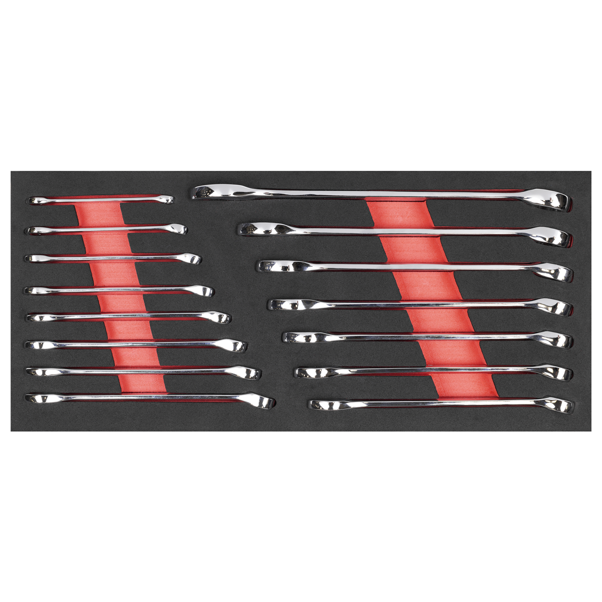 Premier Combination Spanner Set with Tool Tray 15pc