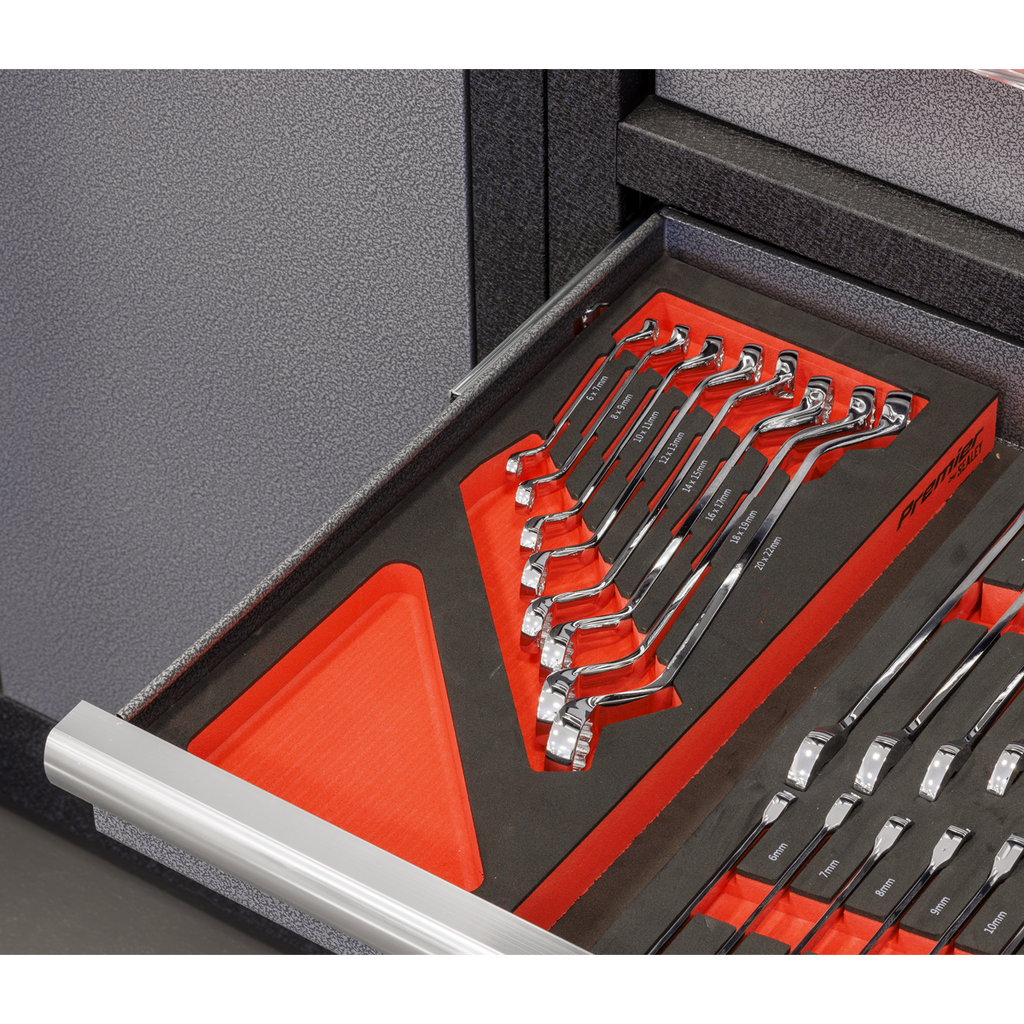 Premier Deep Offset Spanner Set with Tool Tray 8pc