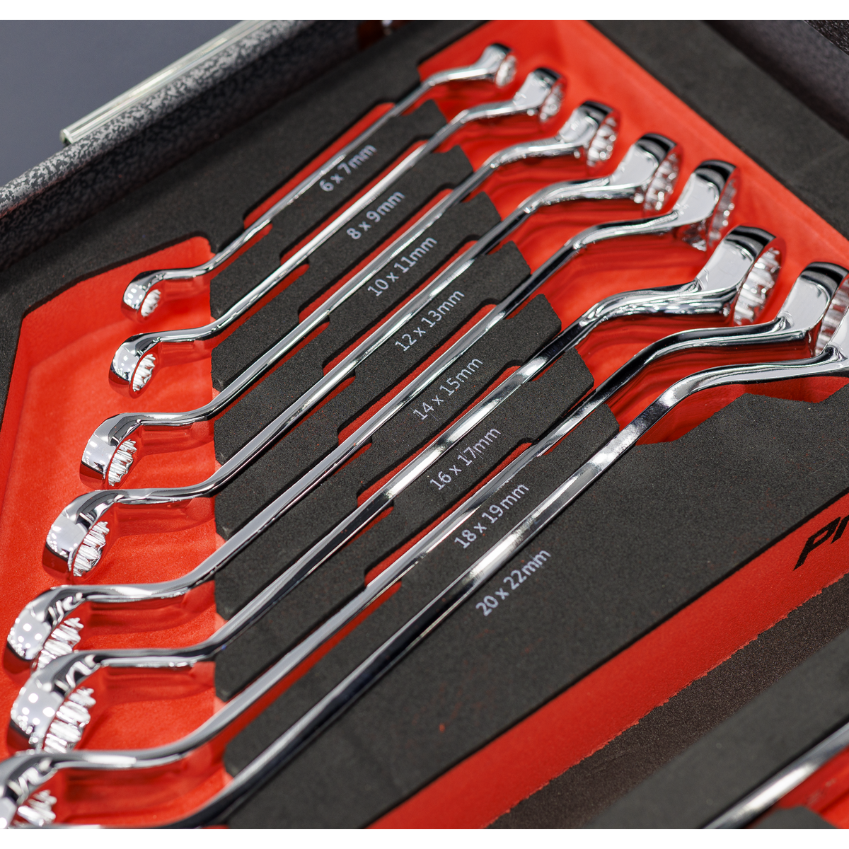 Premier Deep Offset Spanner Set with Tool Tray 8pc