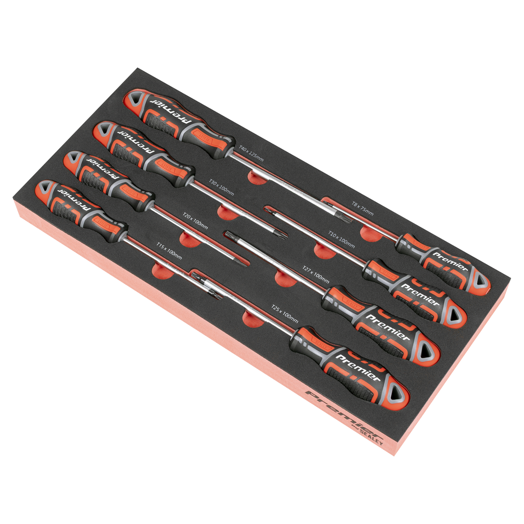 Premier TRX-Star* Screwdriver Set with Tool Tray 8pc