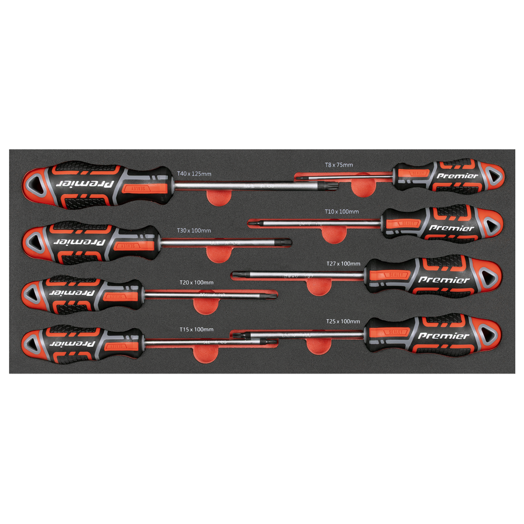Premier TRX-Star* Screwdriver Set with Tool Tray 8pc