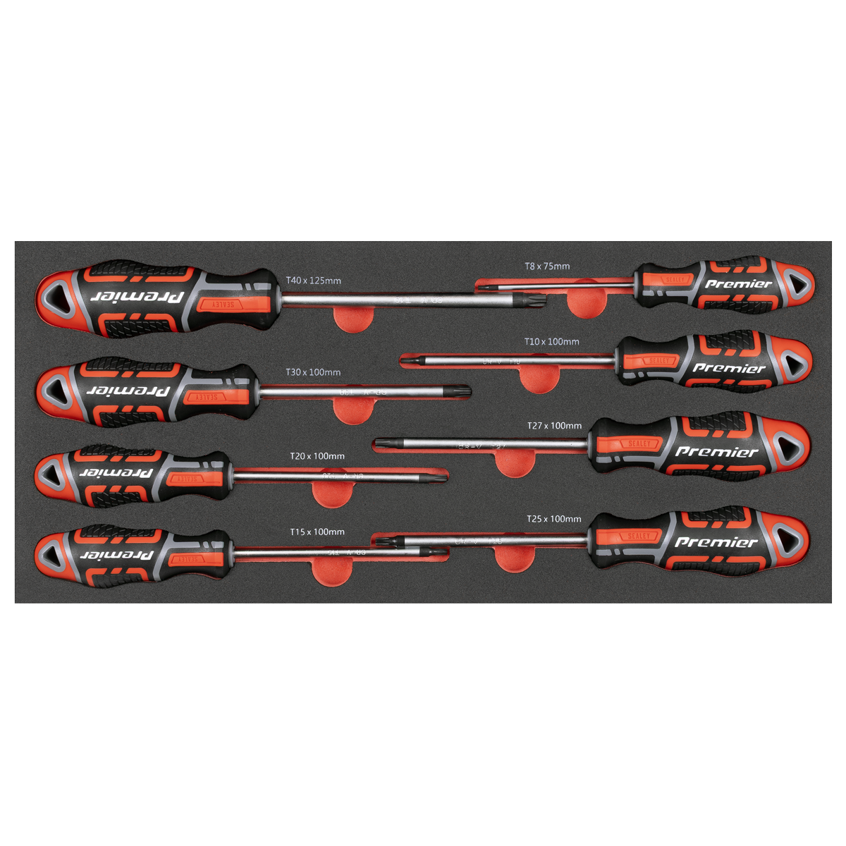 Premier TRX-Star* Screwdriver Set with Tool Tray 8pc
