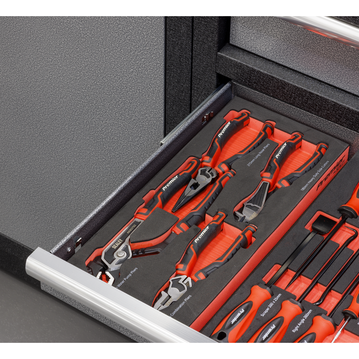 Premier Pliers Set with Tool Tray 4pc