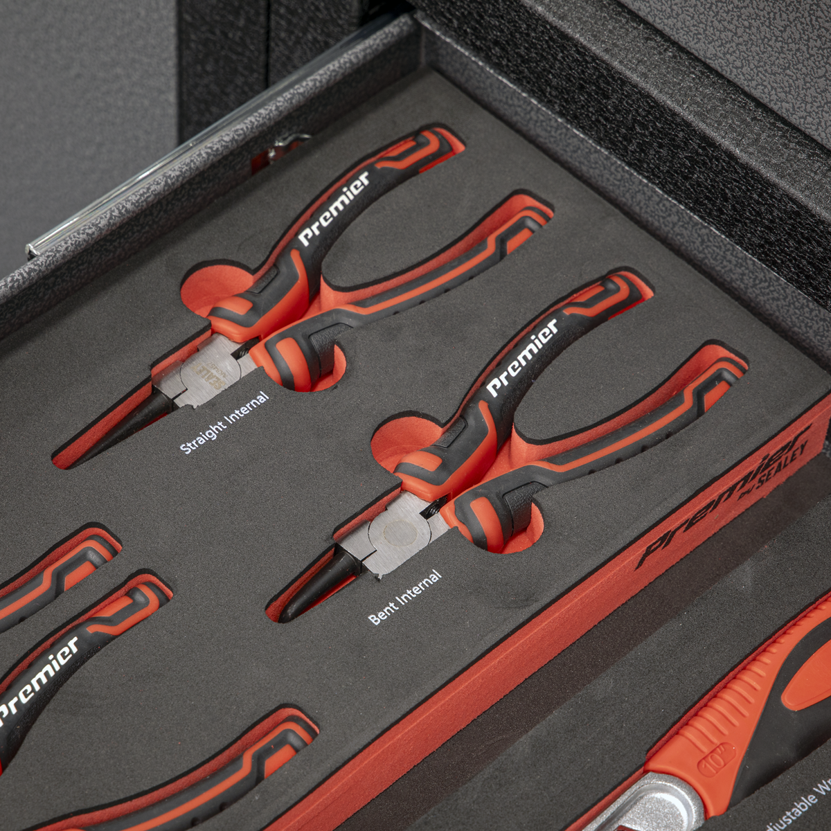 Premier Circlip Pliers Set with Tool Tray 4pc
