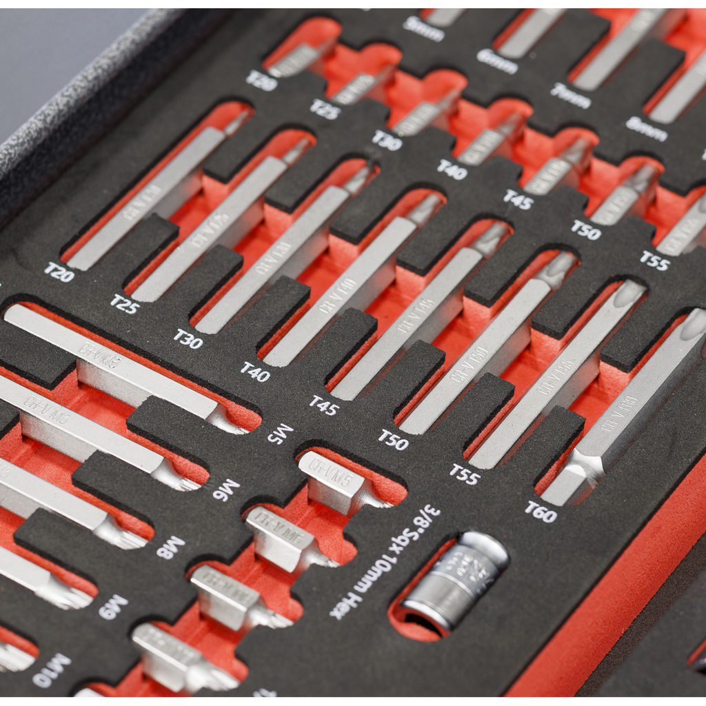 Premier TRX-Star*, Hex & Spline Bit Set with Tool Tray 44pc