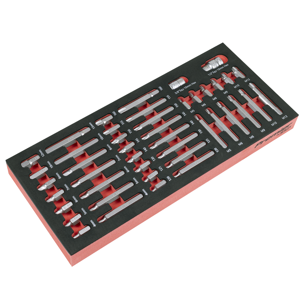 Premier TRX-Star*, Hex & Spline Bit Set with Tool Tray 44pc