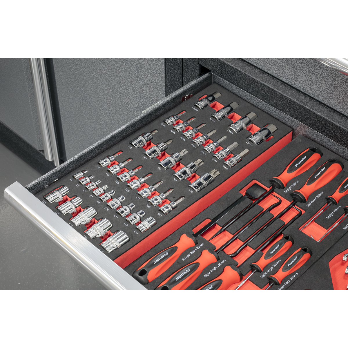 Premier Socket Bit Set with Tool Tray 37pc