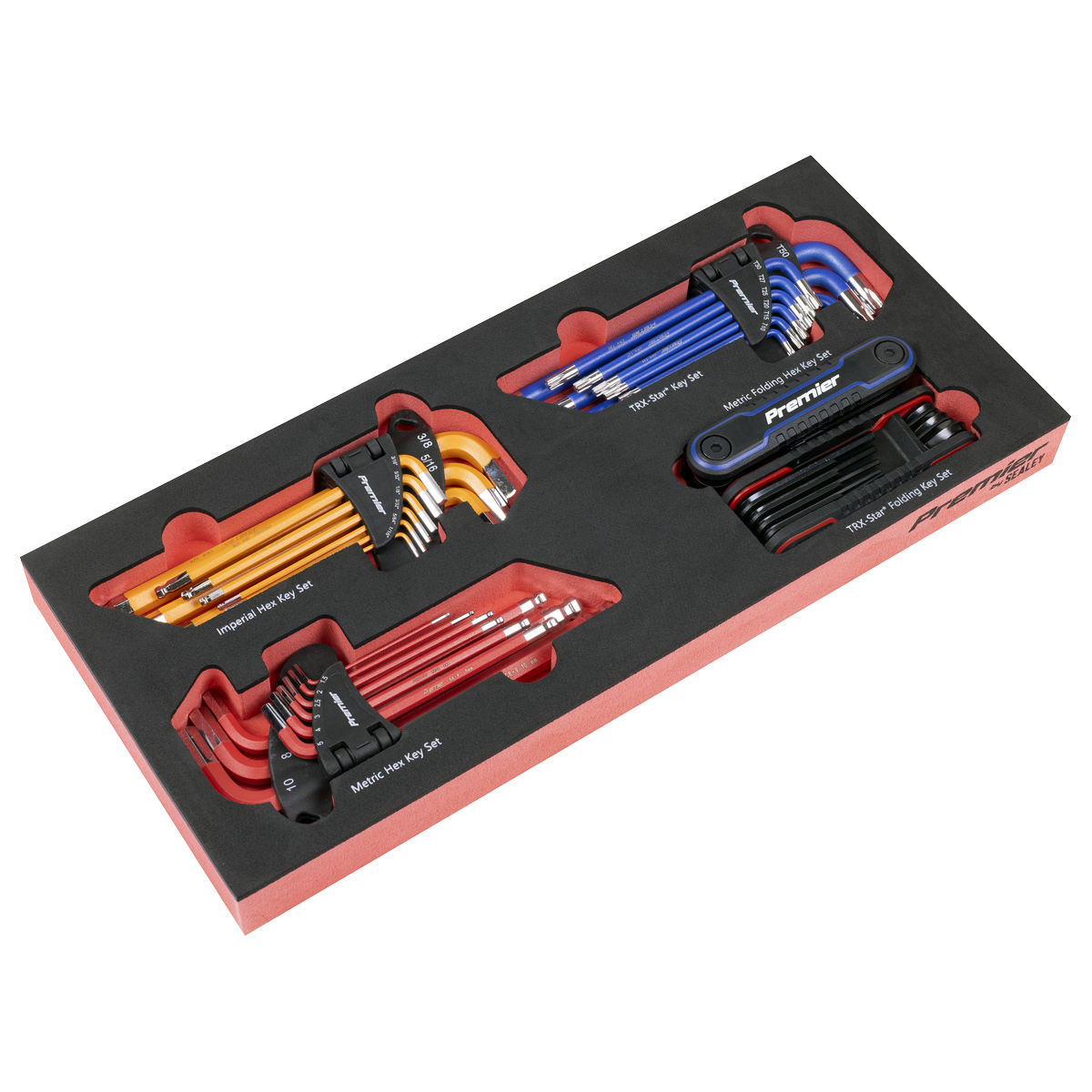 Premier Master Key Set with Tool Tray 43pc