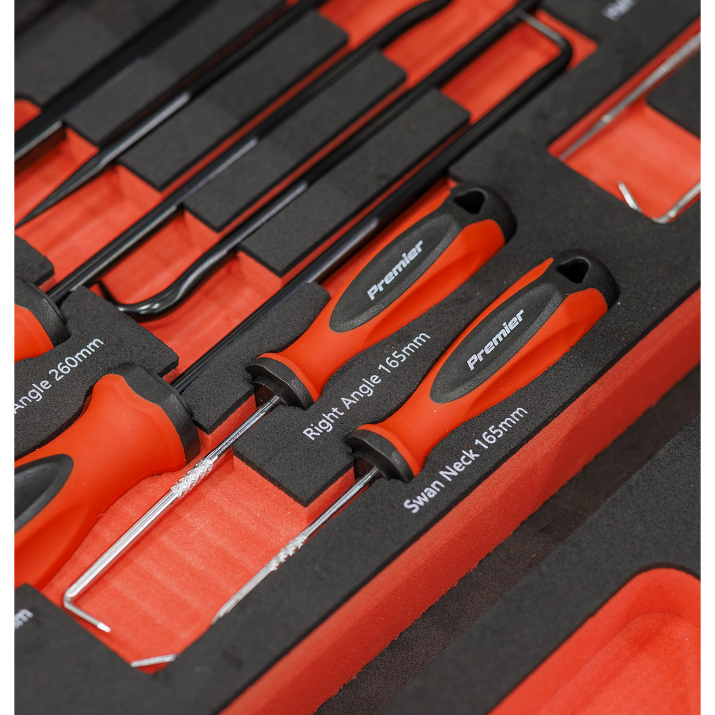 Premier Scraper & Hook Set with Tool Tray 9pc